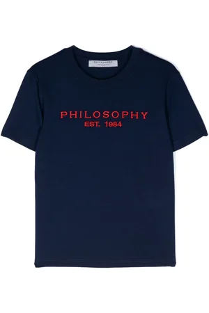 PHILOSOPHY DI LORENZO SERAFINI Camiseta con logo bordado