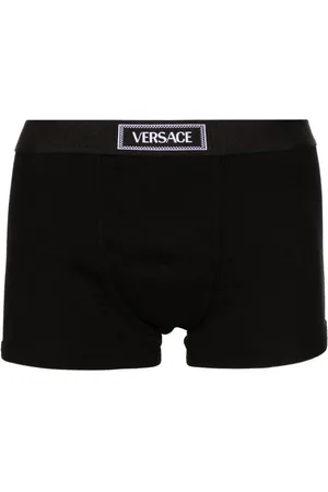 VERSACE Calzoncillos de canalé 90s Logo