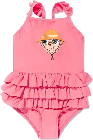 Mini Rodini Bañador con volantes
