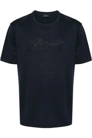 BRIONI Camiseta con parche del logo