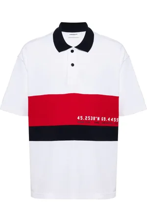 Chocoolate Polo con panel a rayas