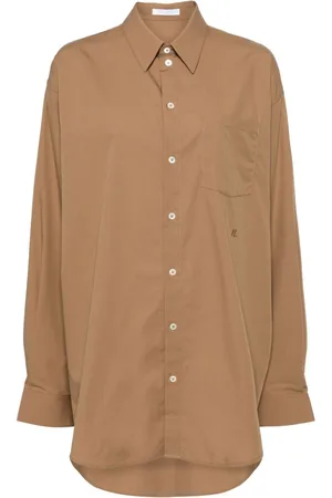 Helmut Lang Camisa con logo bordado
