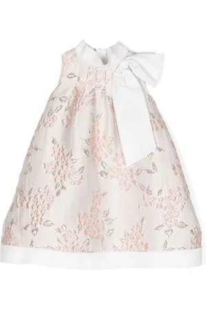 HUCKLEBONES LONDON Vestido midi con detalle de lazo