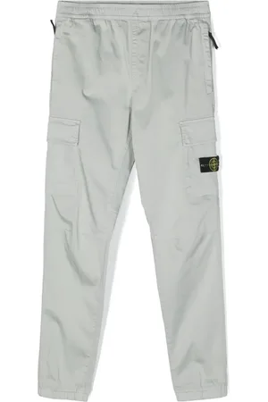 Stone Island Pantalones ajustados de talle medio