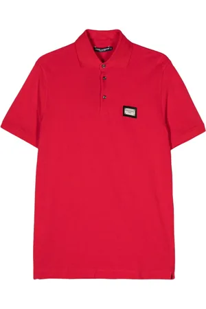 Dolce & Gabbana Polo con placa del logo
