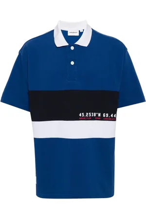 Chocoolate Polo con panel a rayas