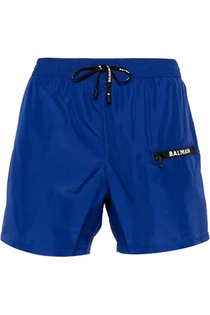 Balmain Bañador con logo estampado