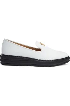 Giuseppe Zanotti Mocasines con placa del logo