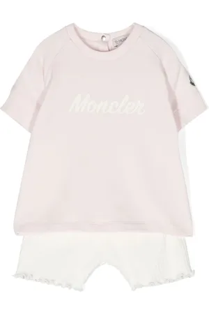 Moncler Set de bermudas con logo estampado