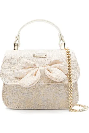 MONNALISA Bolso de hombro con detalle de lazo