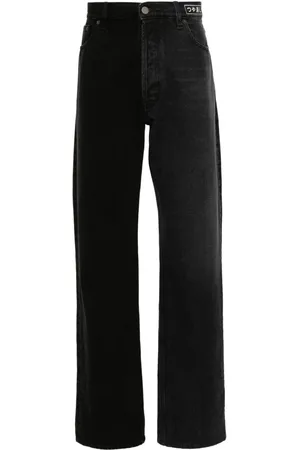 Maison Margiela Vaqueros rectos de talle medio