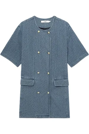 B+AB Vestido corto vaquero