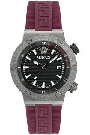 VERSACE Reloj Greca Logo Diver de 43 mm