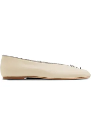 Burberry Bailarinas Sadler Zip