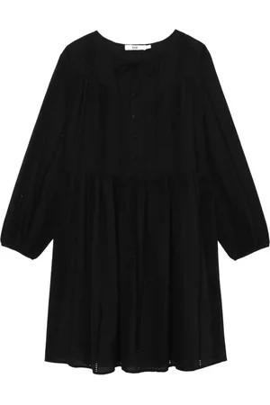 B+AB Vestido fruncido con encaje