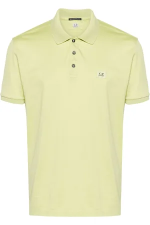 C.P. Company Polo con parche del logo