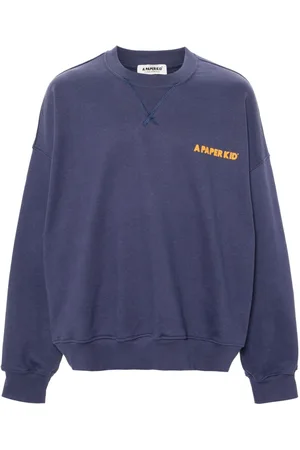 A PAPER KID Sudadera con logo estampado