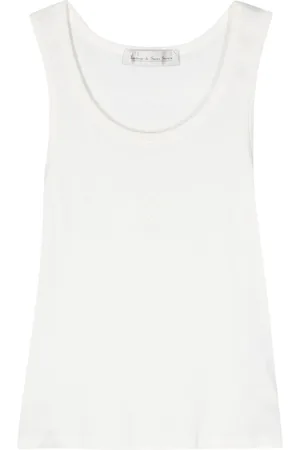 Ludovic De Saint Sernin Top con logo bordado