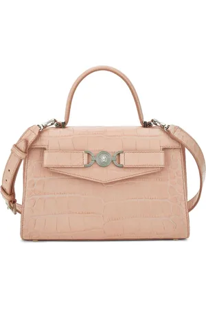 VERSACE Bolso shopper Medusa 95 con efecto de piel de cocodrilo
