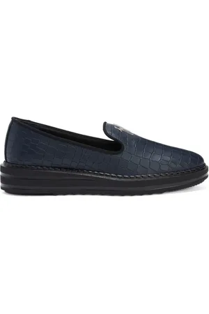 Giuseppe Zanotti Mocasines con placa del logo