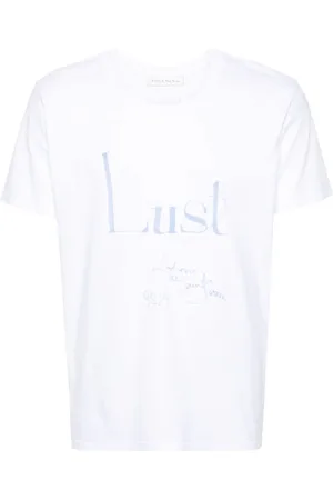 Ludovic De Saint Sernin Camiseta con logo estampado
