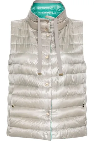HERNO Chaleco acolchado reversible