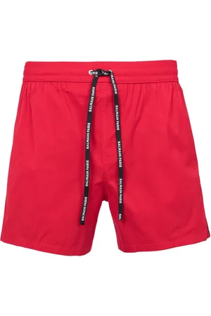 Balmain Bañador con logo estampado