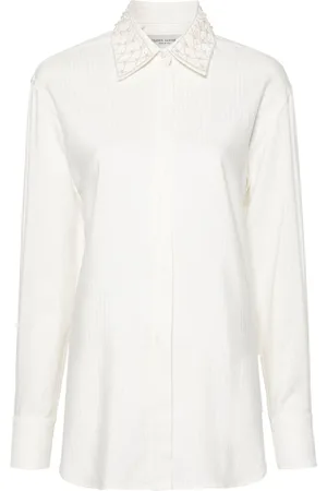 Golden Goose Camisa con efecto de canalé