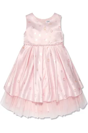 IAME Vestido con motivo floral en jacquard
