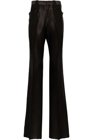Maison Margiela Pantalones rectos con motivo de espiga