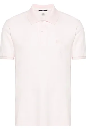 C.P. Company Polo con parche del logo