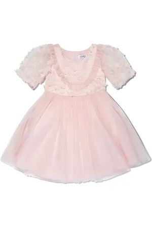 IAME Vestido con apliques florales