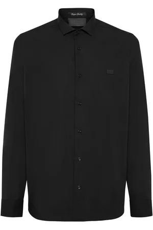 Philipp Plein Camisa Sugar Daddy con calavera estampada