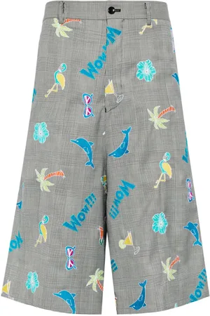 Comme des Garçons Bermudas a cuadros