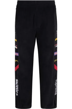 Supreme Pantalones de chándal Black de x Skittles x Polartec