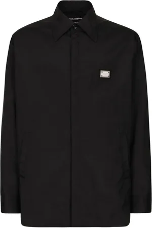 Dolce & Gabbana Sobrecamisa con placa del logo