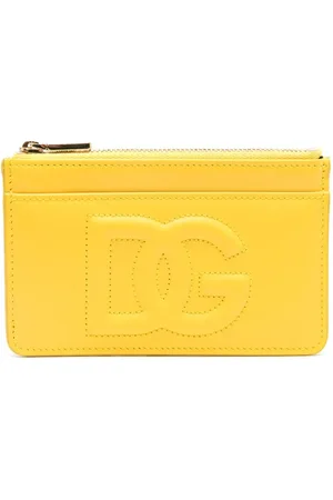Dolce & Gabbana Tarjetero mediano con DG en relieve