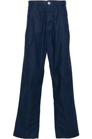 Stone Island Pantalones con logo estampado