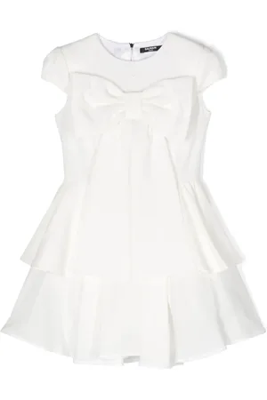 Balmain Vestido corto con detalle de nudo