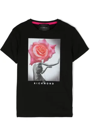 John Richmond Camiseta con logo estampado