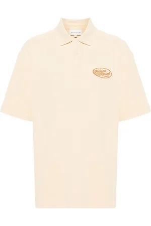 Maison Kitsuné Polo con logo bordado