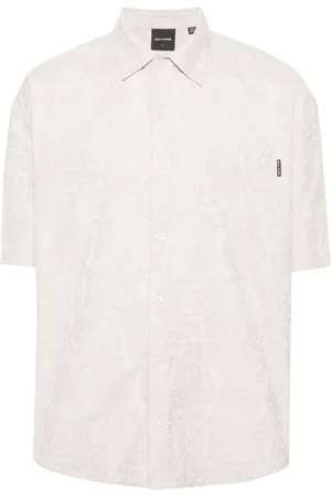 Daily paper Camisa Zuri con ganchillo en jacquard