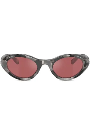Diesel Gafas de sol con estampado militar