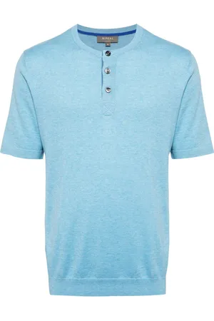 N.PEAL Top con cuello henley