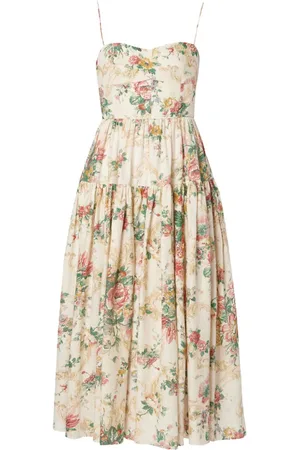 Erdem Vestido con estampado floral