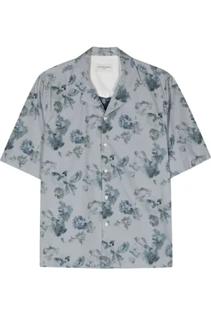 OFFICINE GENERALE Camisa con estampado floral