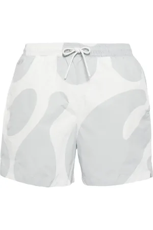 ALPHA Bermudas náuticas Popir con estampado abstracto