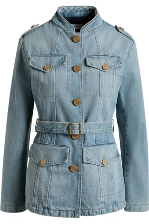 Bally Chaqueta vaquera con cinturón