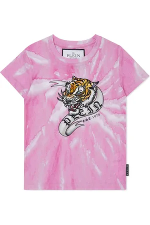 Philipp Plein Camiseta con estampado tie-dye