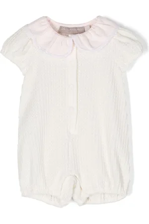 LA STUPENDERIA Top de punto con cuello Peter Pan